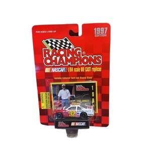 1997 Racing Champions Dale Jarrett #32 White Rain 1:64 NASCAR Diecast Car